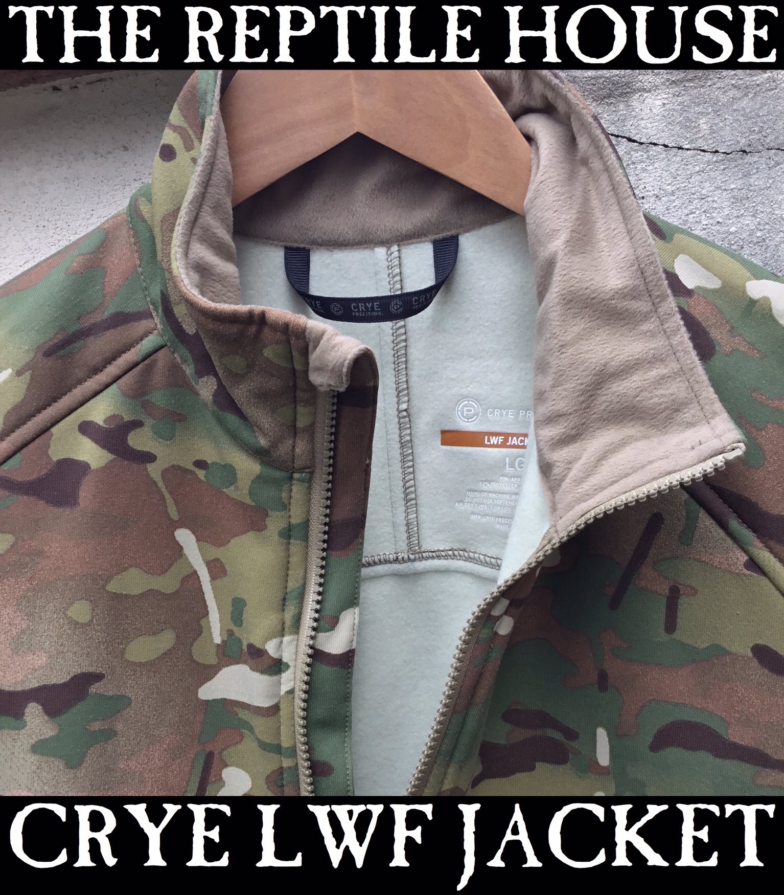 REVIEW: Crye Precision LWF Jacket – The Reptile House