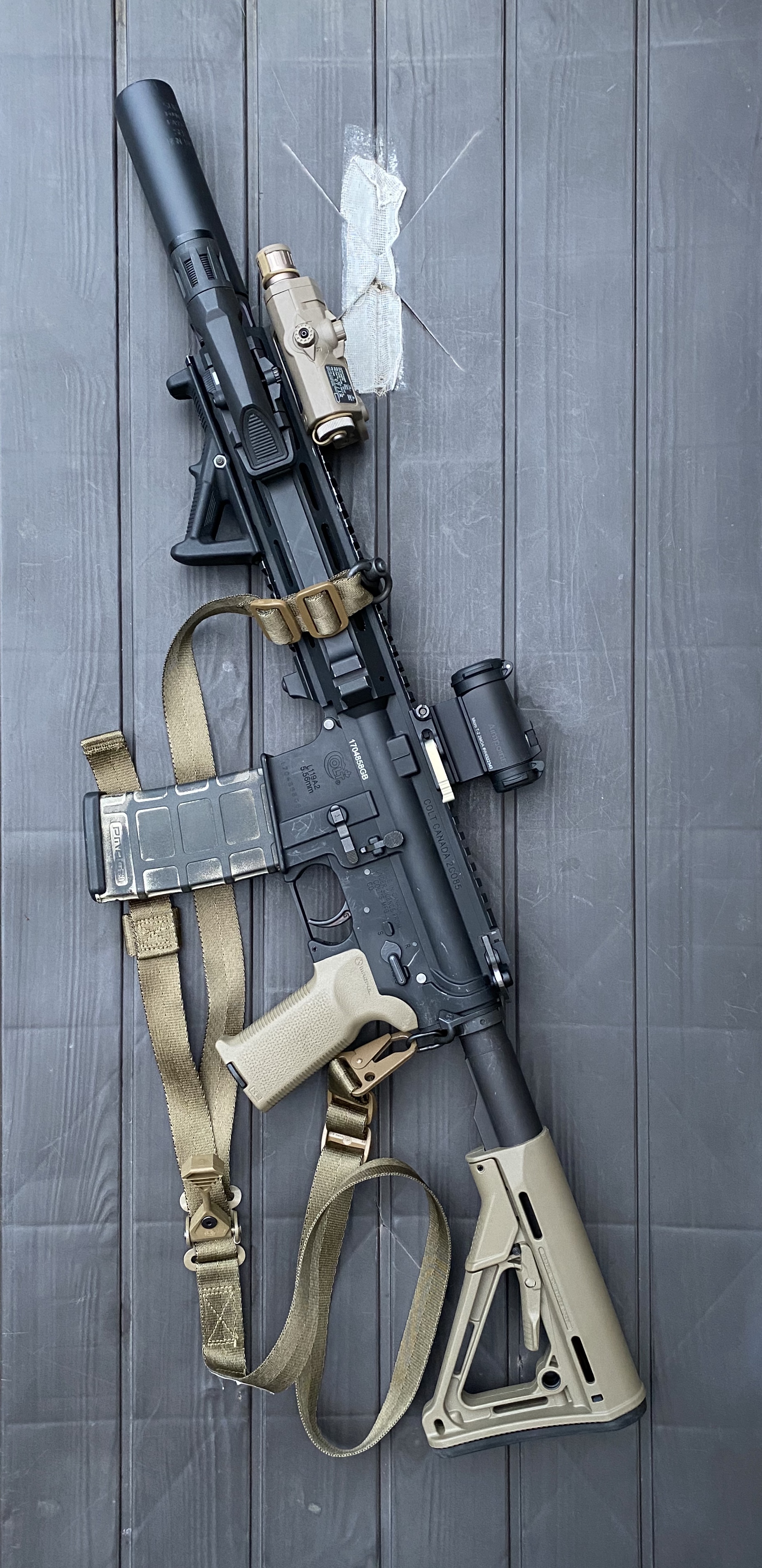 HAO Industries SureFire FA556-212 Suppressor Black Hardcore / SFMB