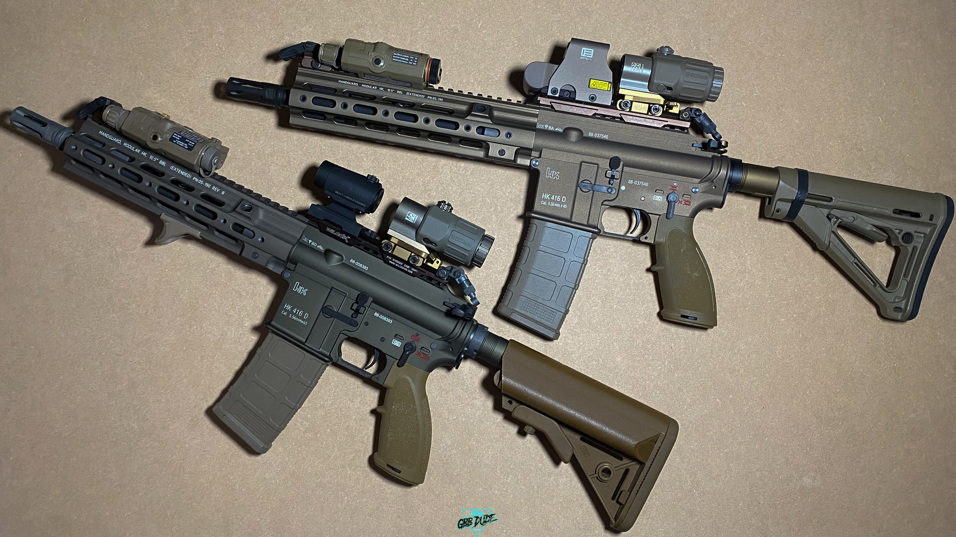 M4(VFC？)、HK416c(WE)、M870(東京マルイ) Tokyo Marui] HK416C Airsoft AEG Gun [Next Generation] – SIXmm (6mm)
